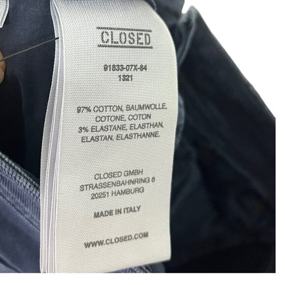 Closed Cropped Baker Slim Jeans Indigo Blue Mid Rise Women’s Size 26 - Picture 10 of 14